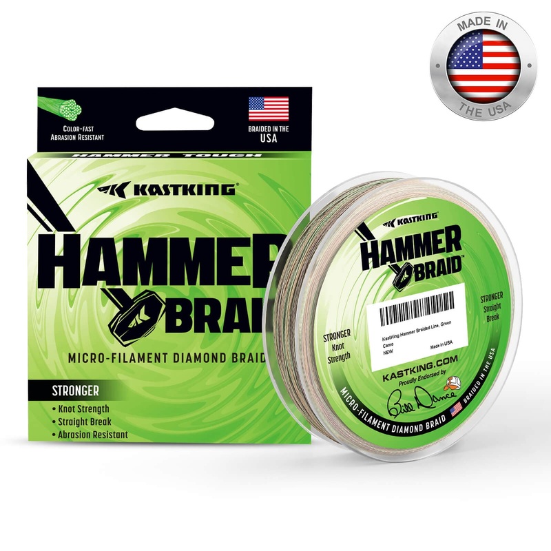 KastKing Camo Green Hammer Braid