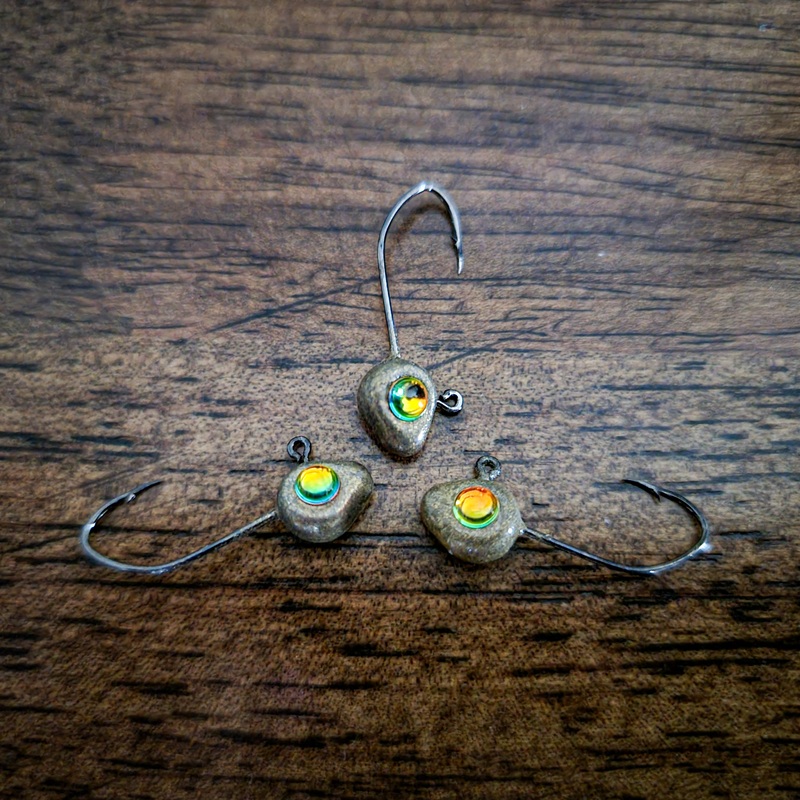 Lil’ Goldie Minnow Strike Jig Head (3pk)