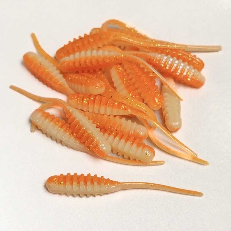 Orangesicle 2 Zipper Minnow (20pk)