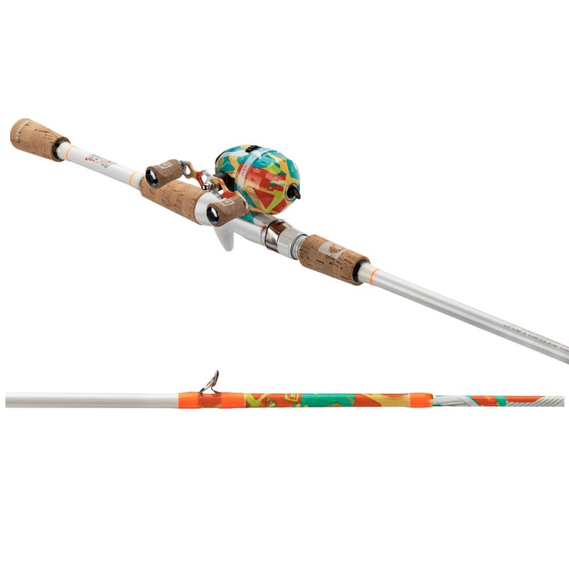 Profishiency 6 Krazy Fiberglass Spincast Combo