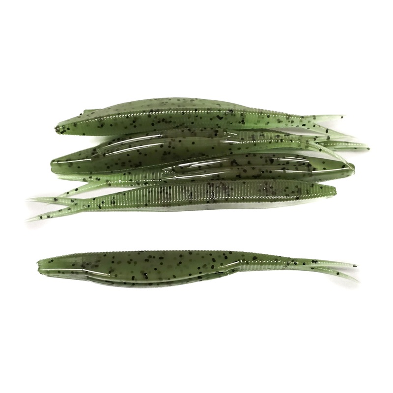 Watermelon Pumpkin 5 Frantic Jerkbait (6pk)