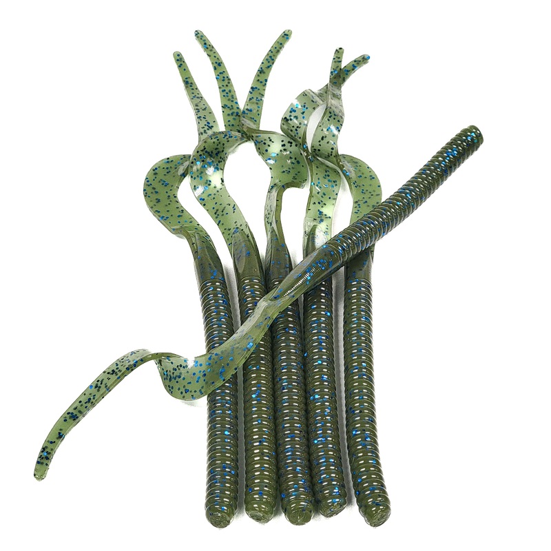 Watermelon Pumpkin Blue 10 Ribbon Tail (6pk)