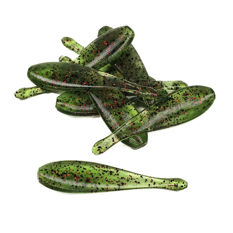 Watermelon Red Ned Leech (8pk)