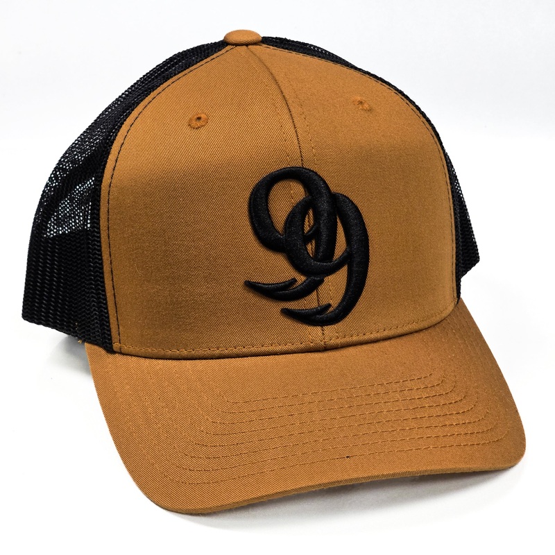 Caramel & Black 99 Strikes Logo Hat