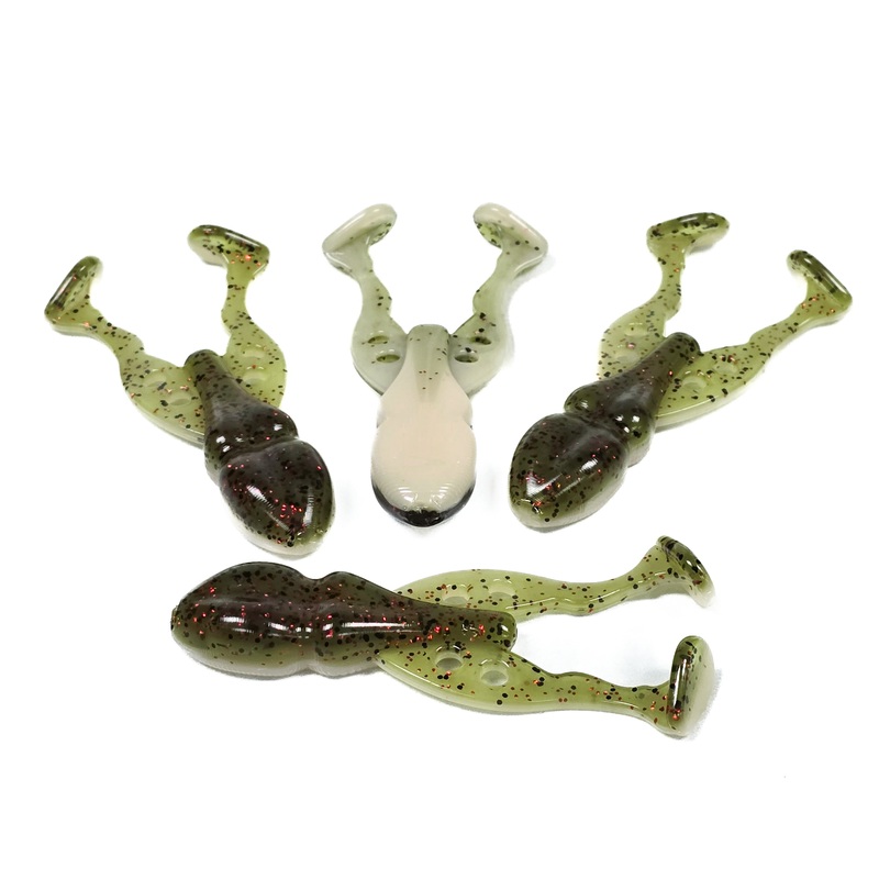 Gator Belly 4 Rip Frog (4pk)