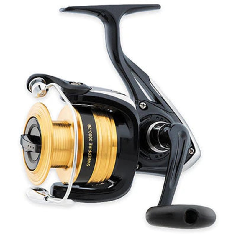 Daiwa Sweepfire Spinning Reel|1000-2B 4.9:1|1500-2B 5.3:1|2000-2B 5.3:1|2500-2B 5.3:1|3000-2B 5.3:1