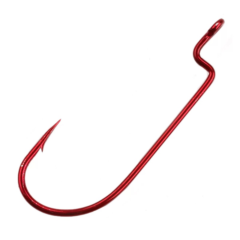 Owner Offset Worm Wide Gap Red Finish