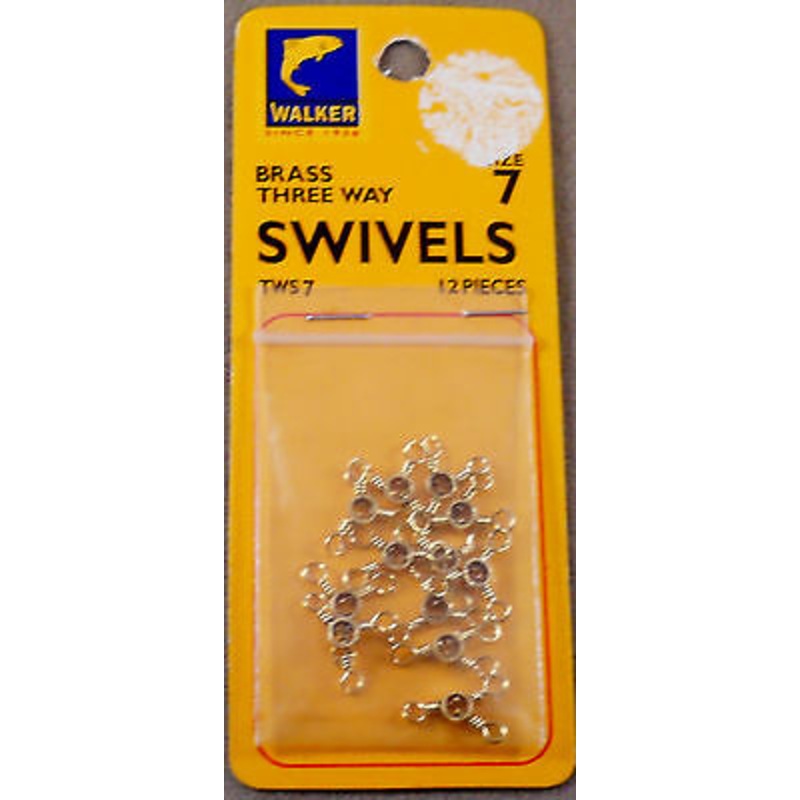 Walker Brass Three Way Swivel|1|1/0
