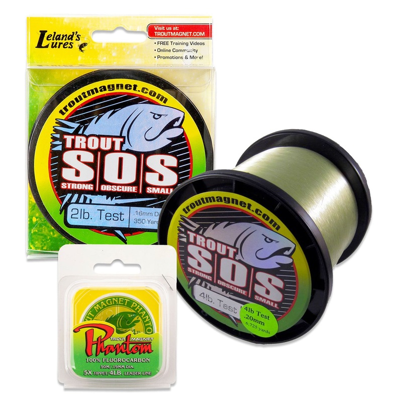 Leland Lures Trout S.O.S. Fishing Line