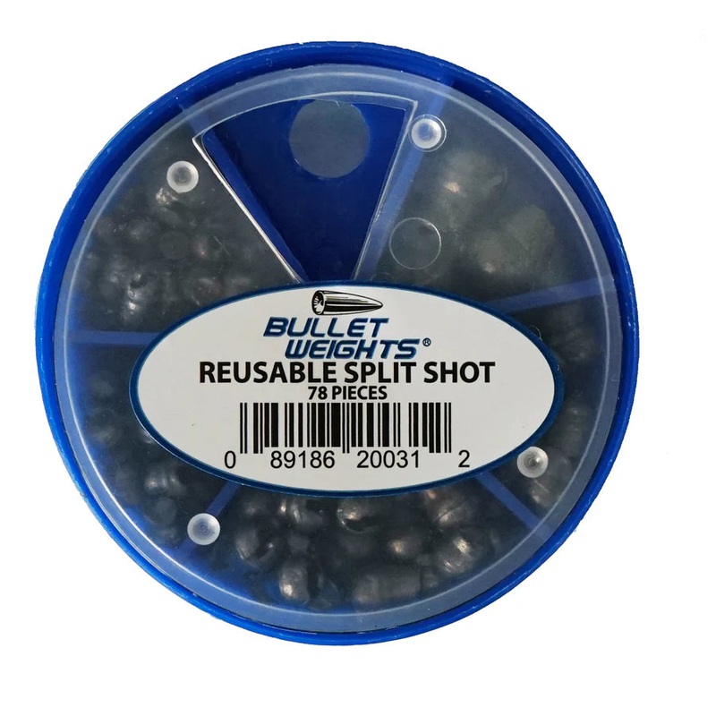 Bullet Weights Split Shot Selector System