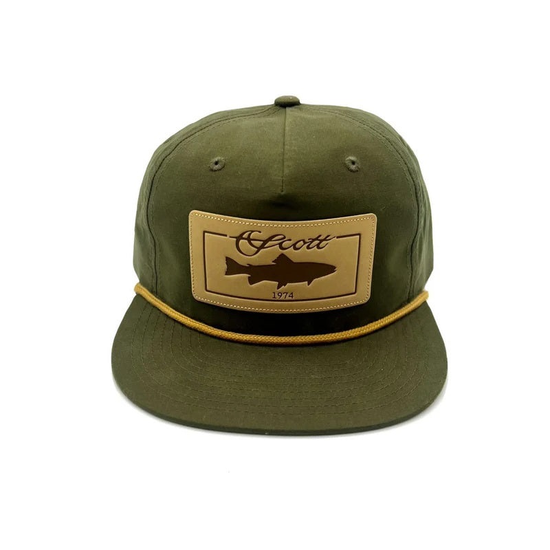 Scott Leather Patch Cap
