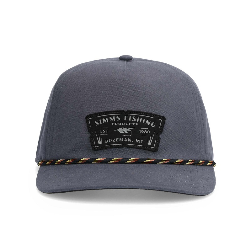Simms Double Haul Rope Cap|GUNMETAL