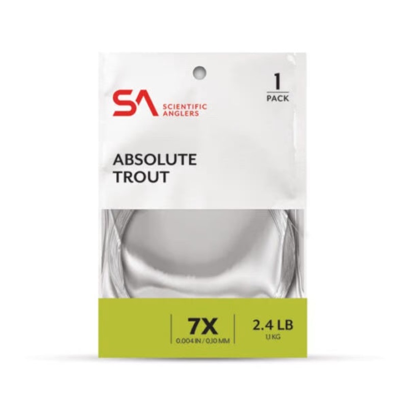 Scientific Anglers Absolute Trout Leader – Single Pack