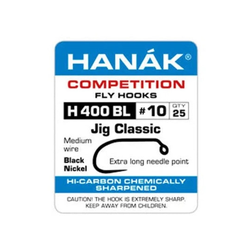 Hanak Competition Barbless Hooks Jig Classic H400BL
