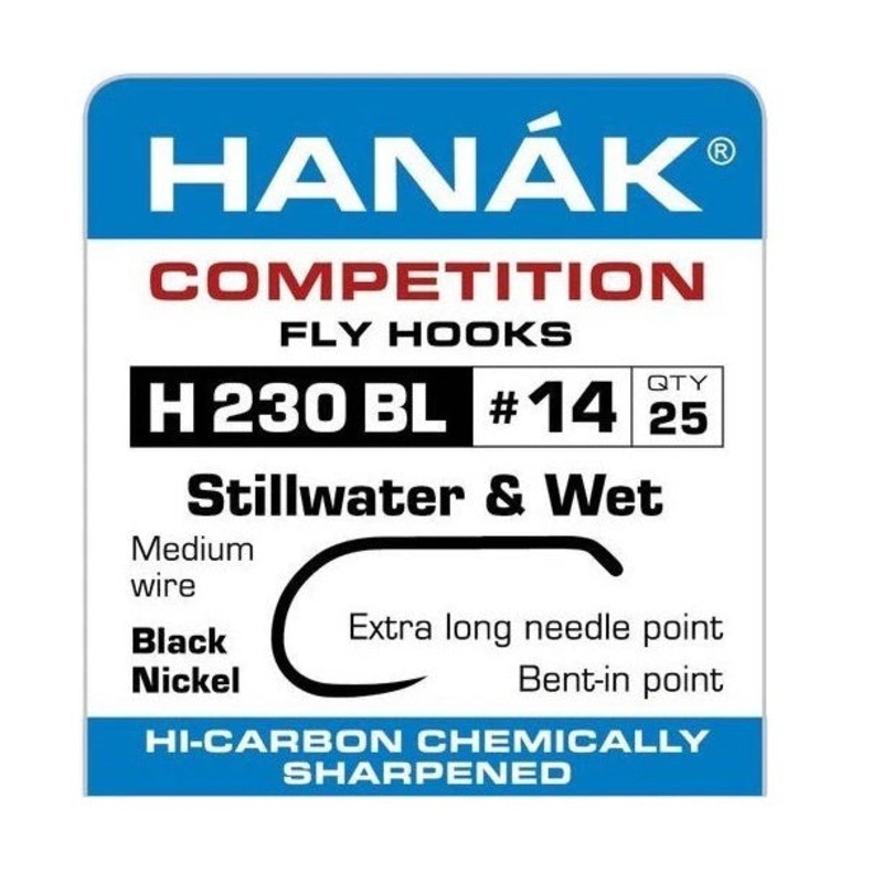 Hanak Competition Barbless Hooks Stillwater & Wet Fly H230BL