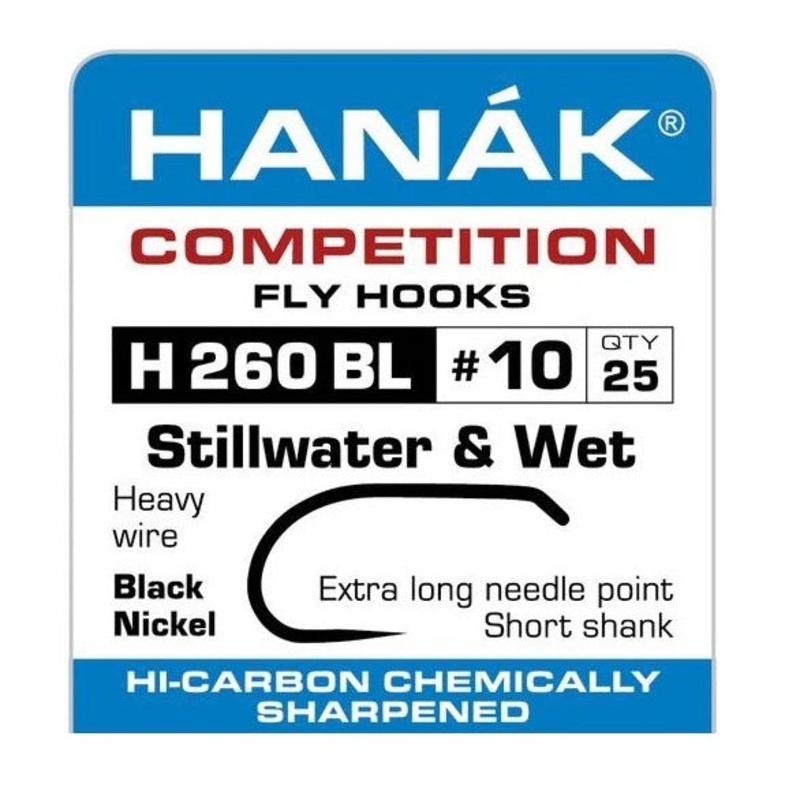 Hanak Competition Barbless Hooks Stillwater & Wet Fly H260bl
