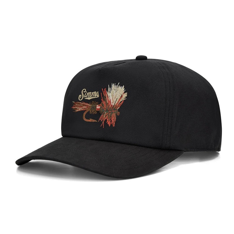 Simms Double Haul Cap – Black Royal Wulff