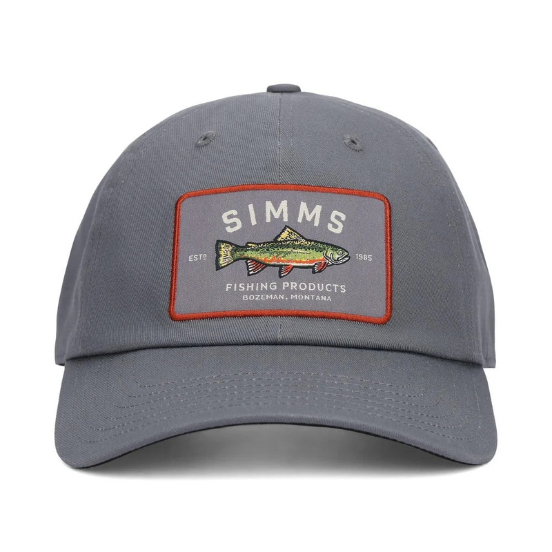 Simms Single Haul Cap – Gunmetal Trout