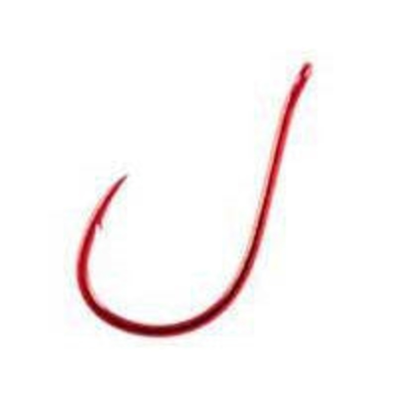 Owner Mosquito Hooks Red|Size 10 Qty 12|Size 8 Qty 11|Size 6 Qty 10|Size 4 Qty 10|Size 2 Qty 9