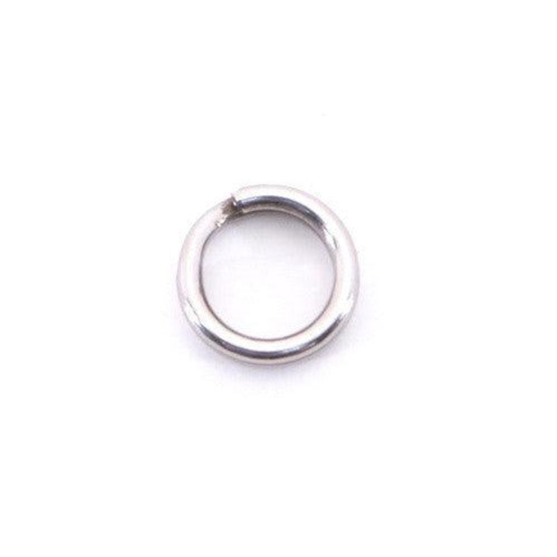 Spro Power Split Rings|Size 2, 32lb, Qty 20|Size 3, 50lb, Qty 18|Size 4, 60lb, Qty 14|Size 5, 90lb, Qty 10|Size 6, 150lb, Qty 8|Size 7, 185lb, Qty 6|Size 8, 225lb, Qty 6