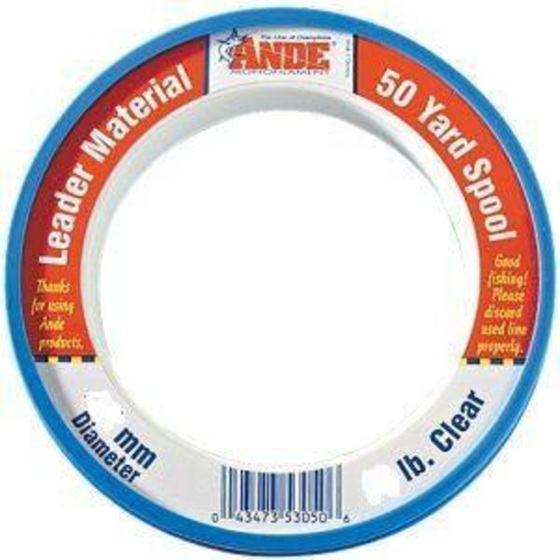 Ande Clear Mono Leader 50 Yards