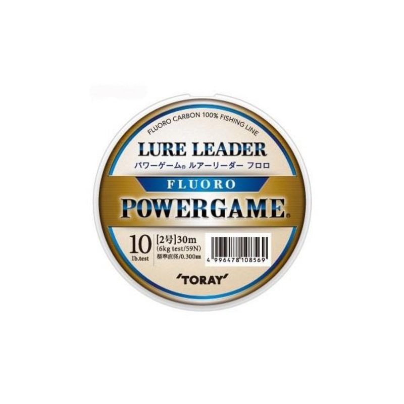 Toray Powergame Fluorocarbon Leader Line