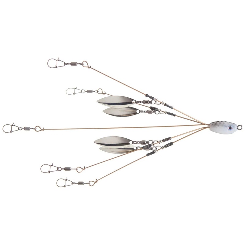 Hog Farmer Tactical Bassin Mini 5 Wire 4 Blade Rig