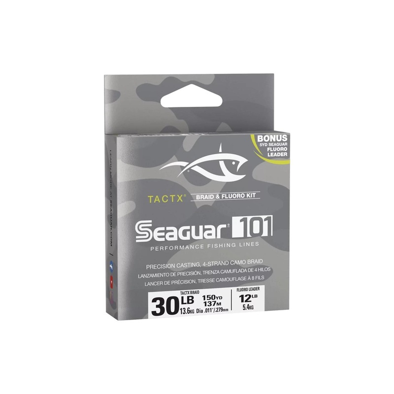Seaguar TactX Braid|15lb 300yds|20lb 300yds|30lb 300yds|40lb 300yds|50lb 300lbs|65lb 300yds|80lb 300yds