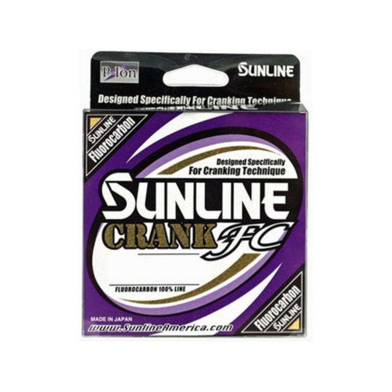 Sunline Crank Fluorocarbon|8lb 200yds|10lb 200yds|12lb 200yds|14lb 200yds|16lb 200yds