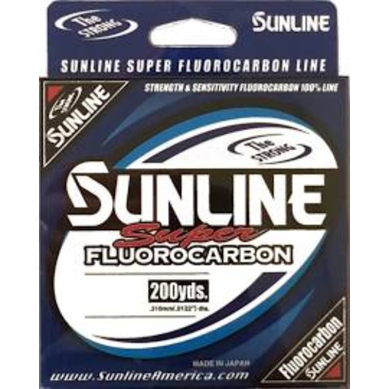 Sunline Super Fluorocarbon|8lb|10lb|12lb|14lb|16lb|20lb|25lbs