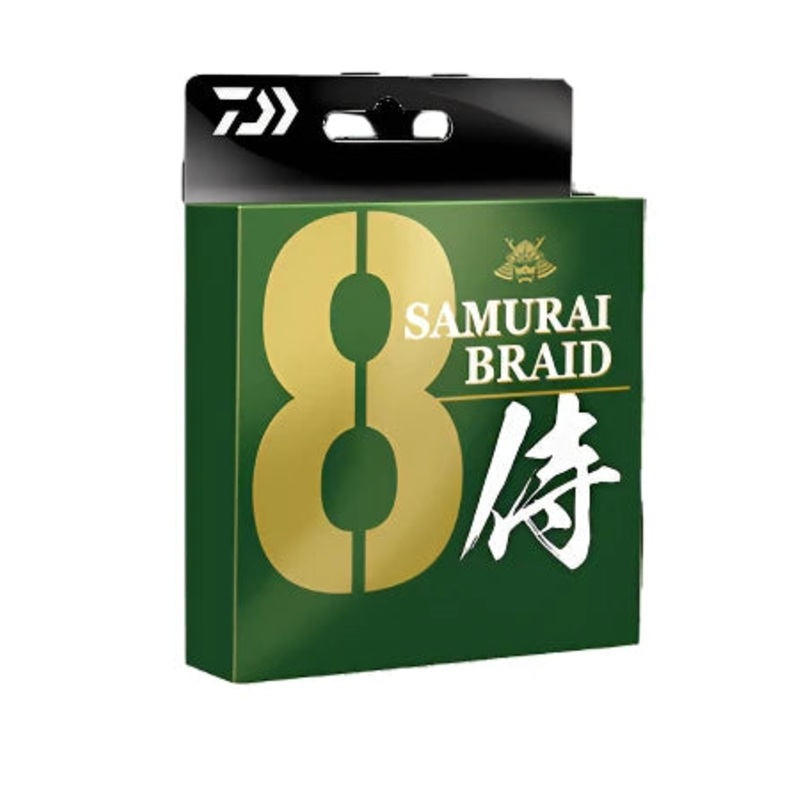 Daiwa Samurai Braid|Dark Green 8lb 165yd PE|1|Dark Green 10lb 165yd PE|1.5|Dark Grenn 15lb 165yd PE|2|Dark Green 20lb 165yd PE|2.5|Dark Green 30lb 165yd PE|3|Dark Green 40lb 165yd PE|4|Dark Green 65lb 165yd PE|6