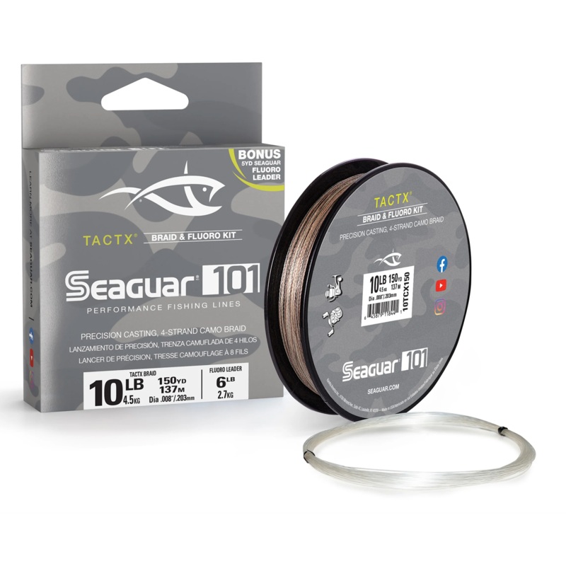 Seaguar Tactx Braid & Fluorocarbon Kit