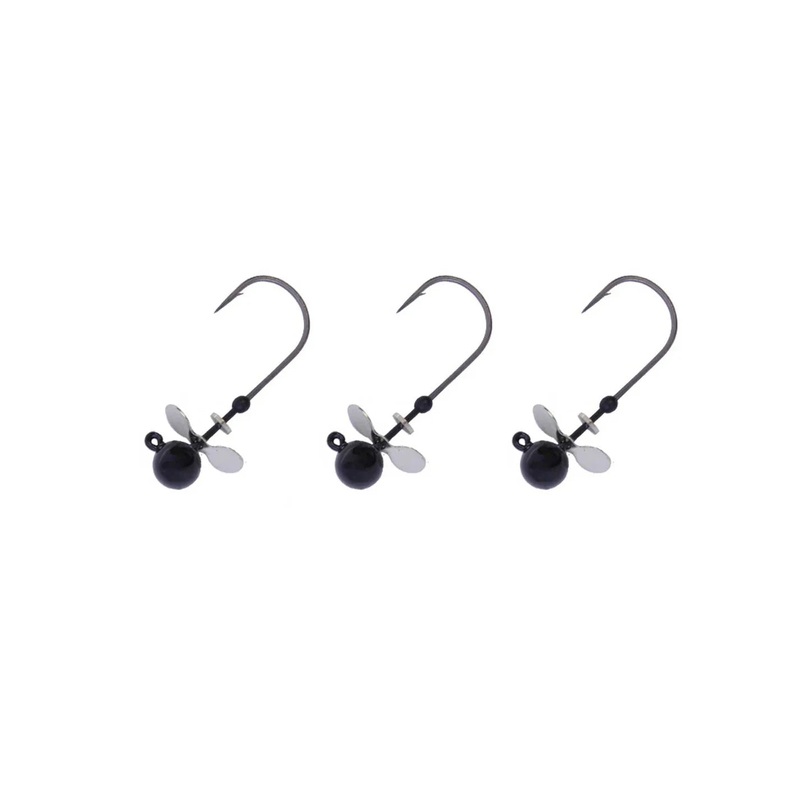 X-Zone Propeller Jig Head|1/16oz|1/8oz|3/16oz|1/4oz