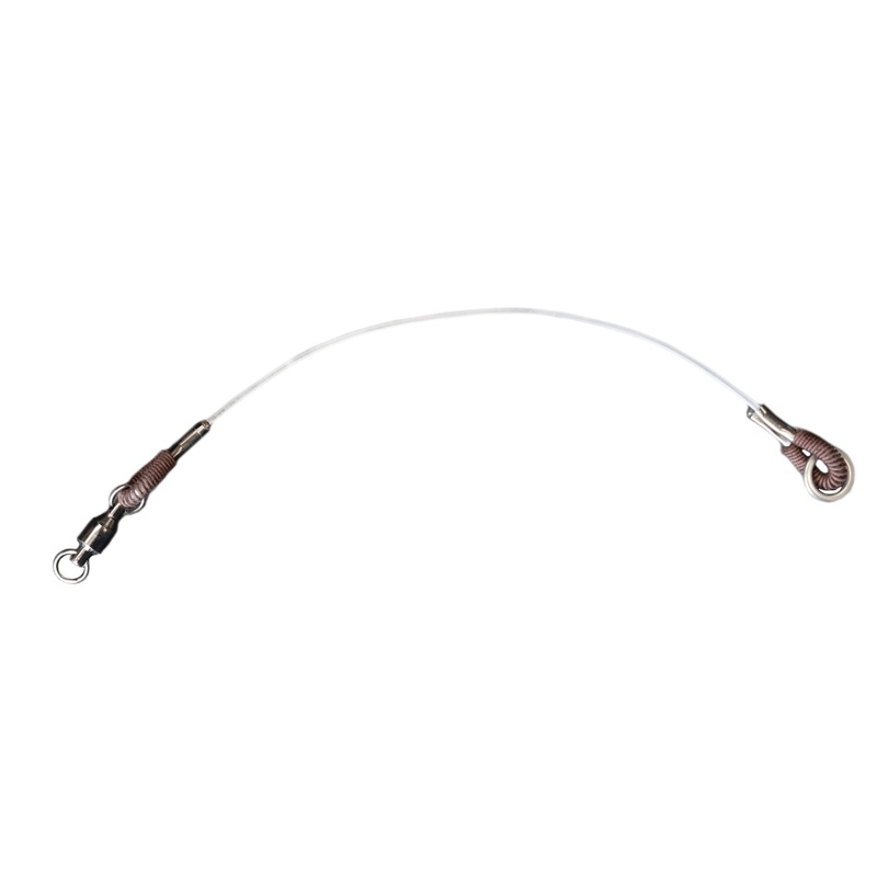 Huskie Muskie Solid Ring Fluorocarbon Casting Leaders