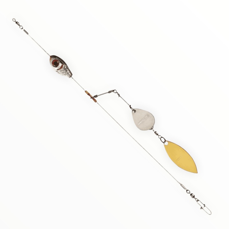 Booyah Boo Spin Rig|1/4 oz|1/2 oz|3/8 oz|Tandem Colorado Willow|Willow Alpine