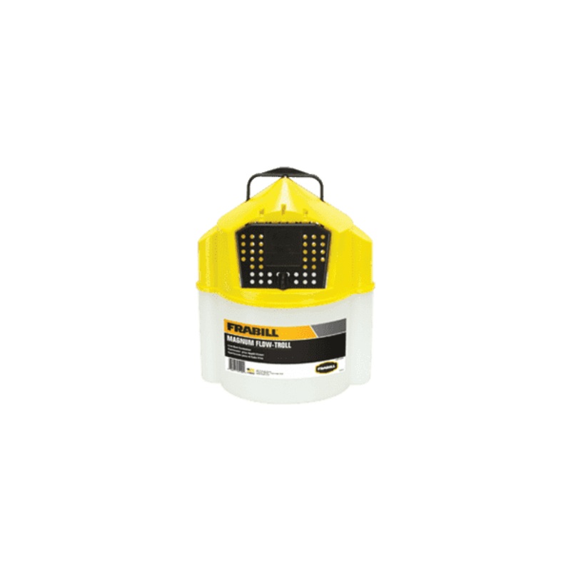 Frabill Magnum Flow Troll Bait Bucket