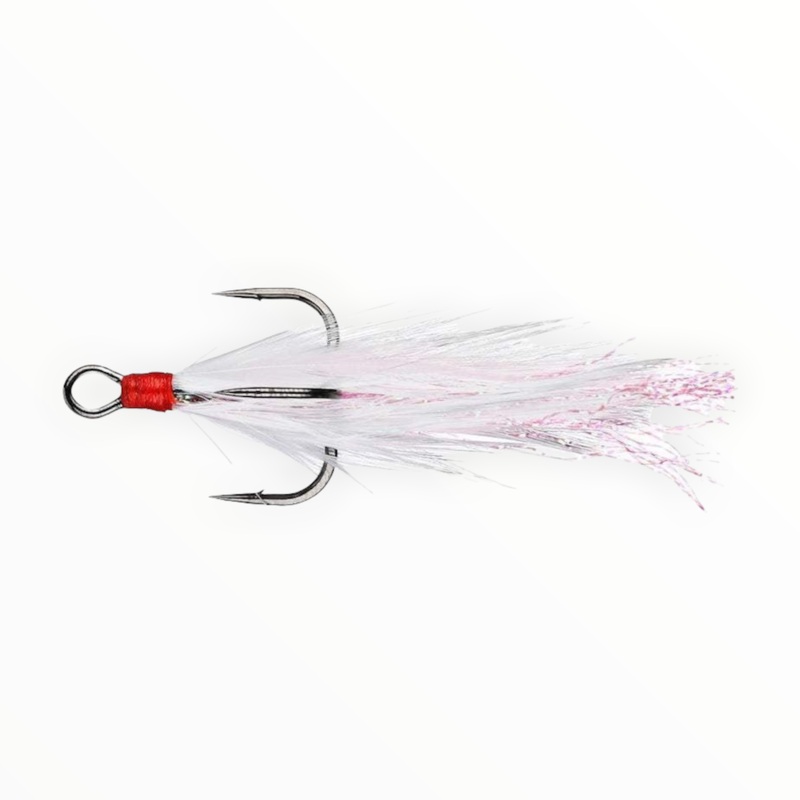 Gamakatsu Feathered Treble Hook 2pk