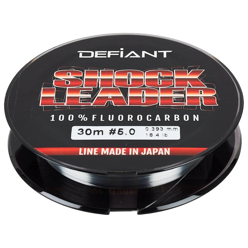 Defiant Shock Leader 100% Fluorocarbon