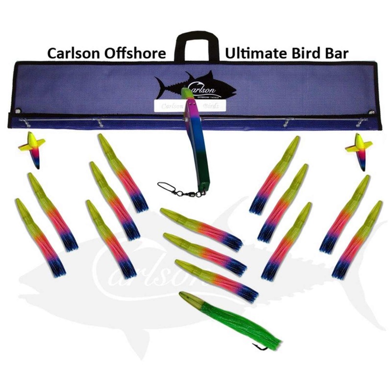 Carlson Ultimate Bird Bar 36 with 14 9 Machine Lures and 12 Machine Stinger