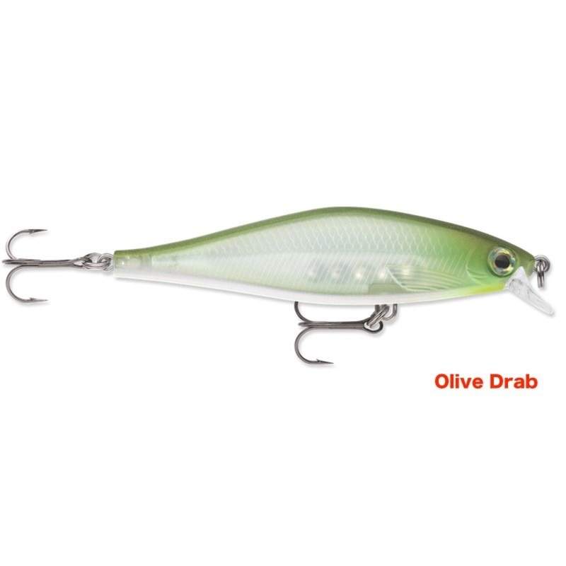 Rapala Shadow Rap Shad|Rapala SDRS09OD Shadow Rap Shad