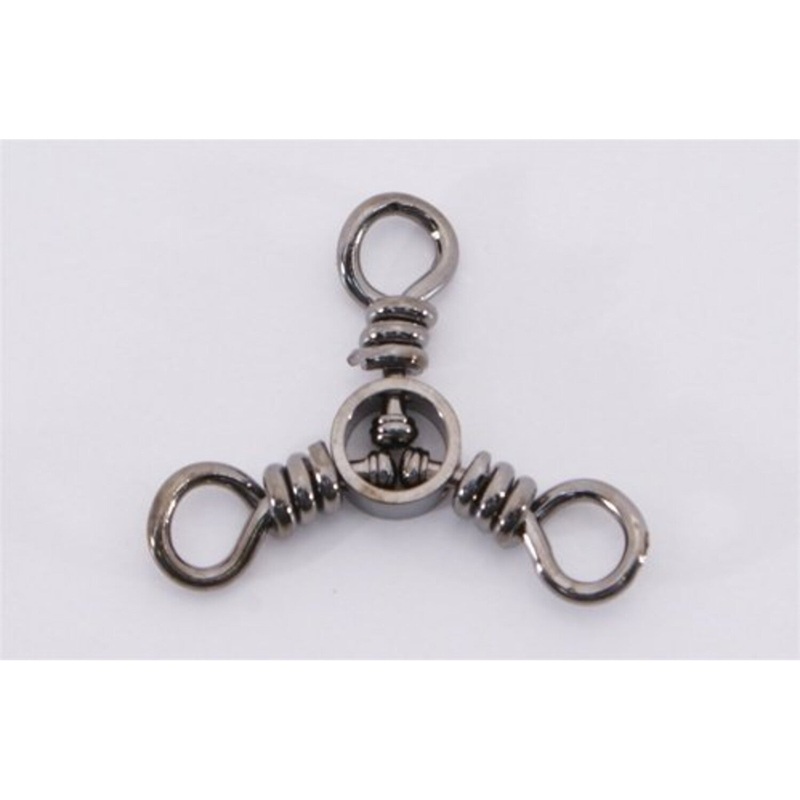 Spro Three Way Swivels|STWB-2/0-2 – 130 lb|STWB-1/0-3 – 115 lb|STWB-01-3 – 110 lb|STWB-04-5 – 55 lb|STWB-06-8 – 25 lb|STWB-08-8 – 20 lb