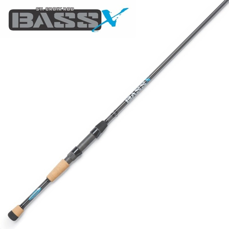 St Croix Bass X Spinning Rods|BXS71MHF|BXS71MF|BXS68MXF|BXS610MLXF