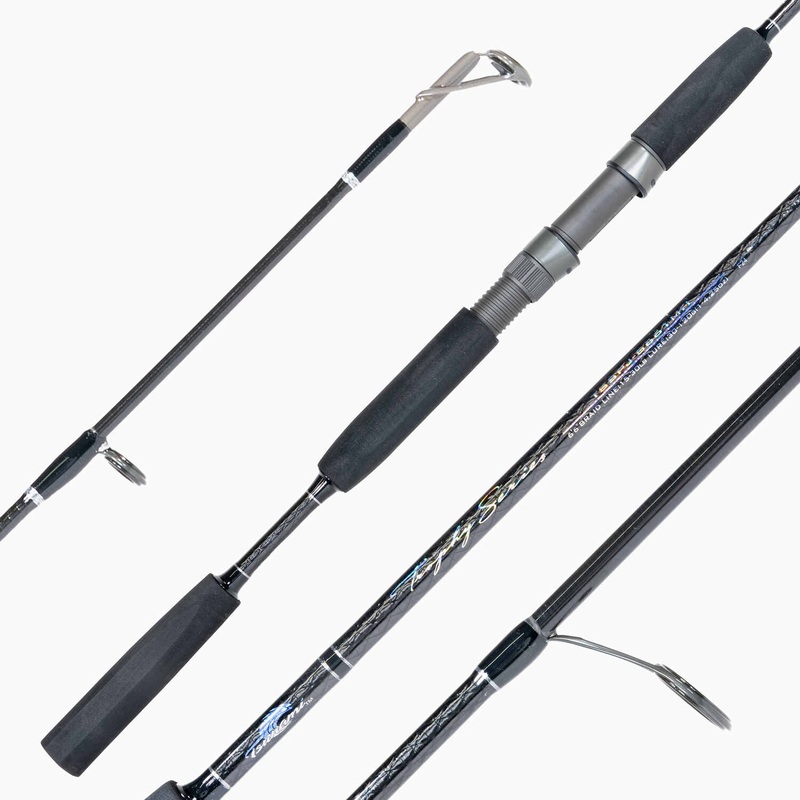Tsunami Trophy Slow Pitch Jigging Spinning Rods