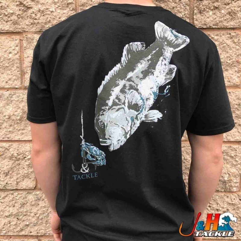 J&H Tackle Blackfish T-Shirt|M|L|XL|2XL|3XL|Youth XS|Youth S|Youth M|Youth L|Youth XL