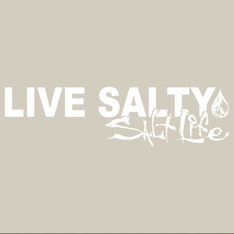 Salt Life Live Salty Decal|Salt Life Live Salty Decal