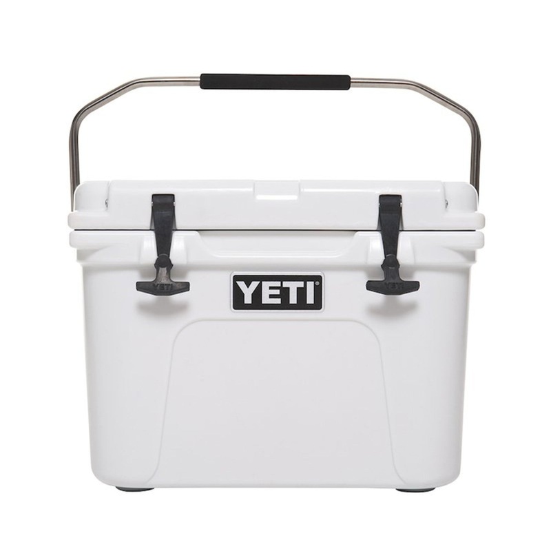 Yeti Roadie Coolers|White|Blue