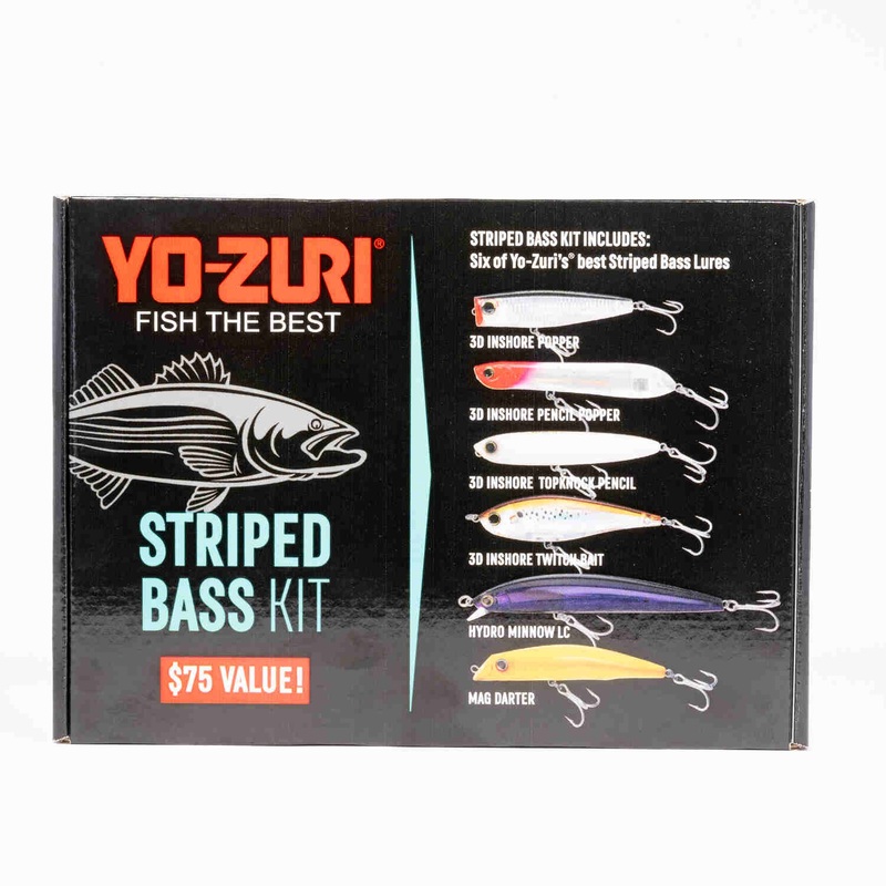 Yo-Zuri Striped Bass Lure Kit|Yo-Zuri Striped Bass Kit