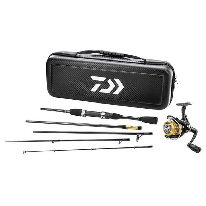 Daiwa Carbon Case Freshwater Travel Combo – 6’3 ML