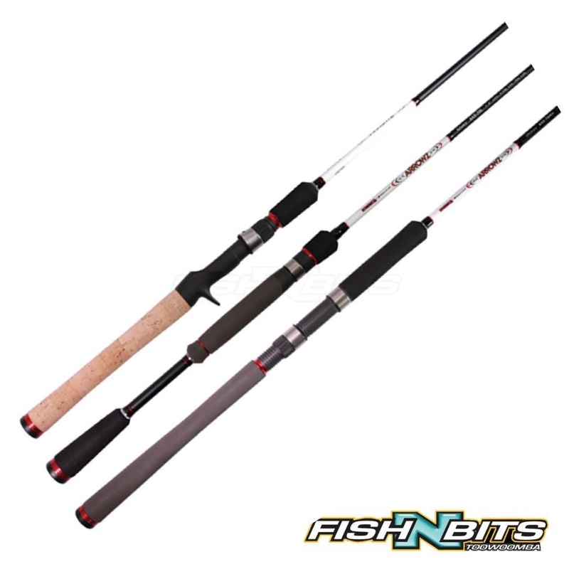 Atomic – Arrows Baitcast|Barra AAB – 60MH 12-25lb 6ft 1 piece|Barra AAB – 60M 10-16lb 6ft 1 piece|Casting AAB – 66ML 8-16lb 6’6ft 1 piece|AAB-56L 6-12lb 5ft6 1pc|AAB-56ML 5ft6′ 8-16lb 1pc|AAB-75SBML 7’5ft 15-30lb 1pc|AAB-76SBL 7’6ft 15-25lb 1pc