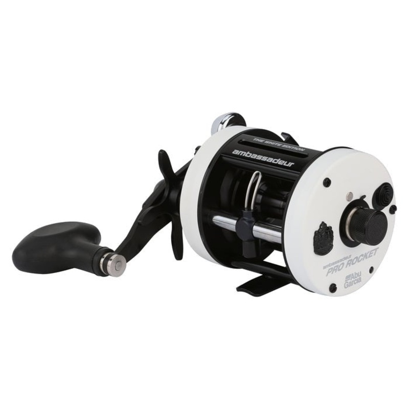 Used Baitcast Reel – Abu Garcia Pro Rocket White Edition RH 9/10